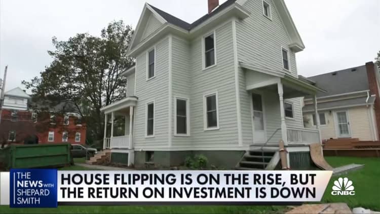 House flipping on the rise, but returns down