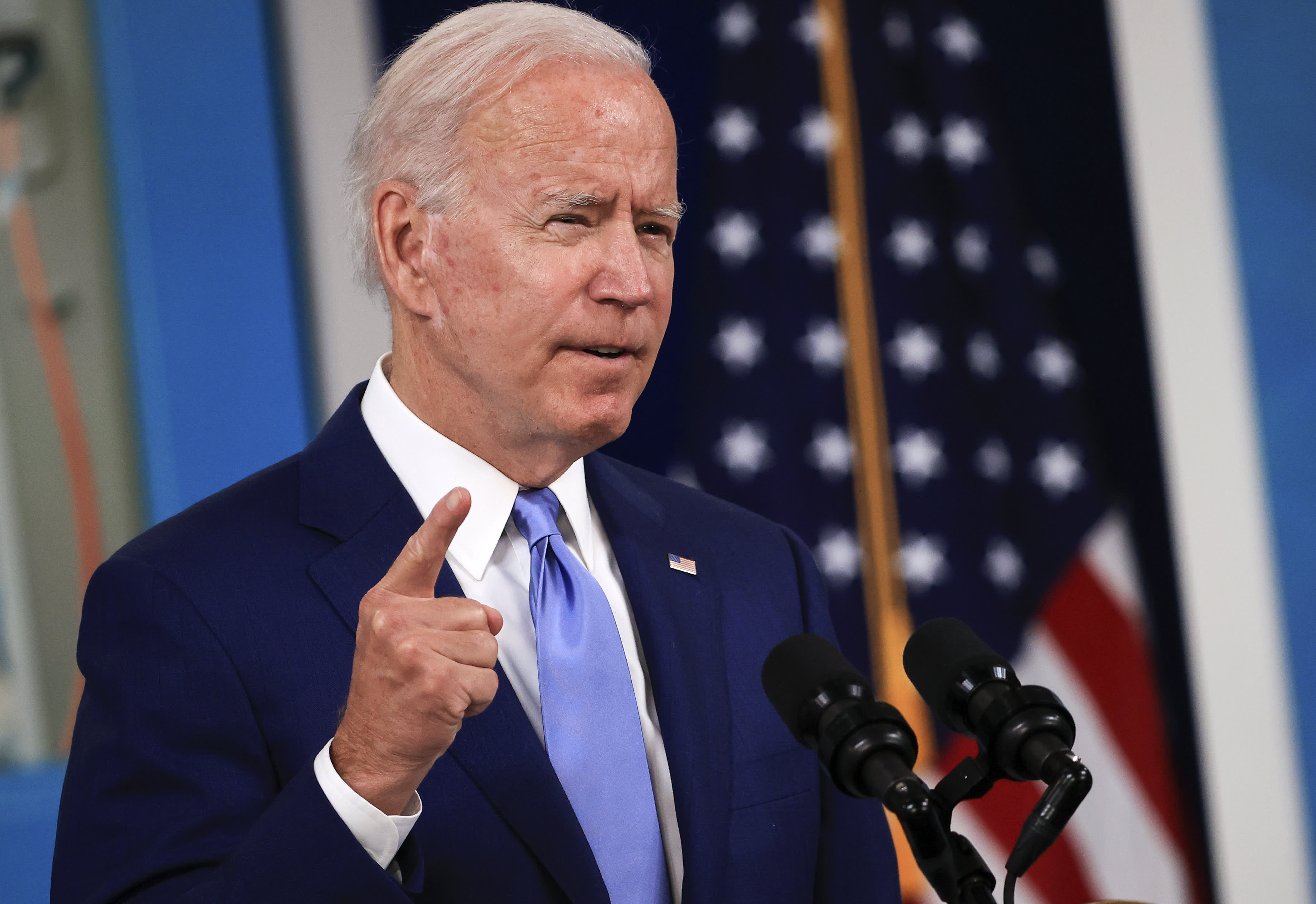 Biden shows plan to address major financial risks posed by climate change – CNBC