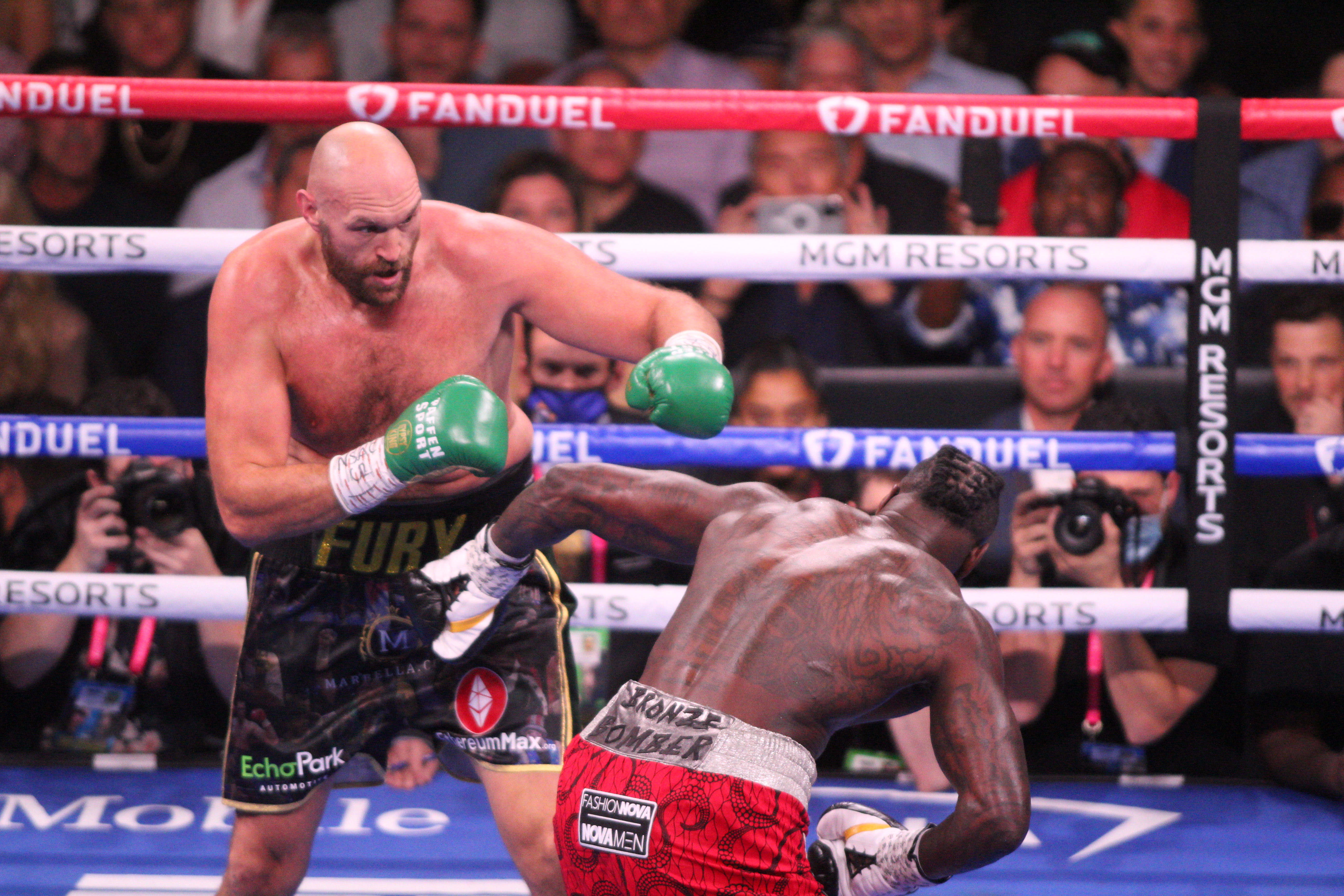 Tyson Fury says Deontay Wilder refused to show sportsmanship after KO