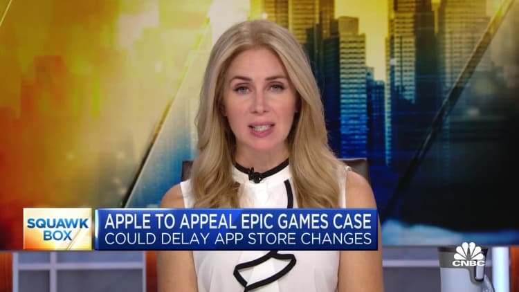 Apple to appeal Epic Games case, could delay App Store changes