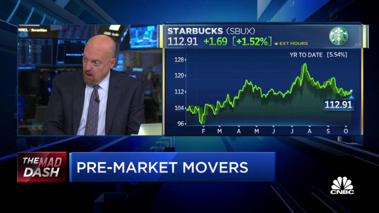 Why Cramer thinks Starbucks' CEO should be given more credit
