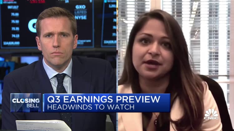 Estimates for Q3 earnings have fallen due to supply chain, labor pressures: BofA's Subramanian