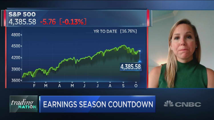 Lindsey Bell on earnings season: 'Set up looks good for stocks'