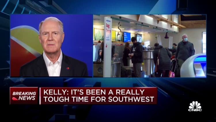 Southwest CEO on the airline's Covid vaccine push, flight fiasco