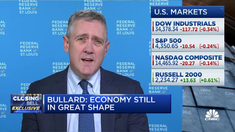 St. Louis Fed Pres. James Bullard: I support starting the taper process in November