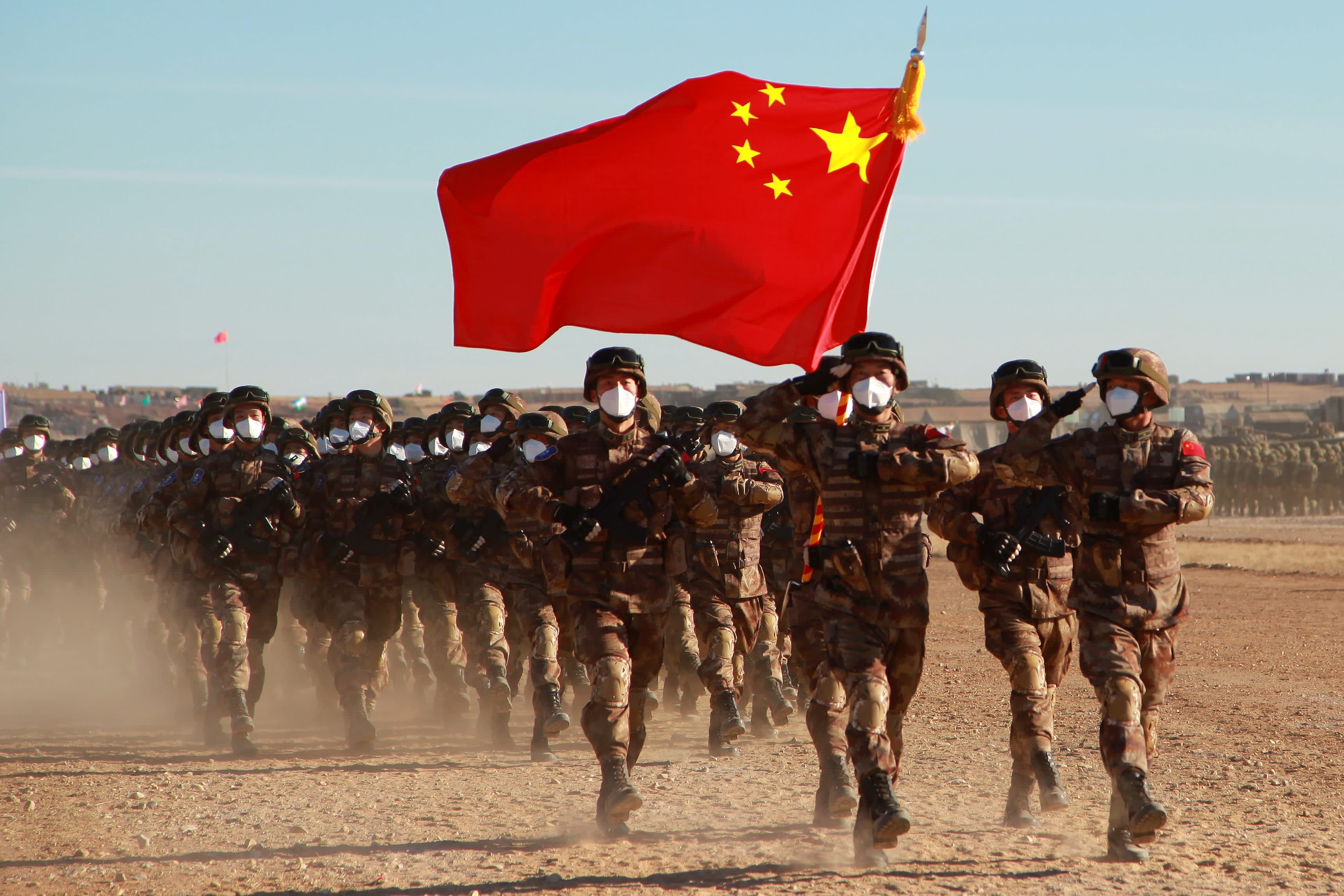 China calls military drills near Taiwan a 'just' move
