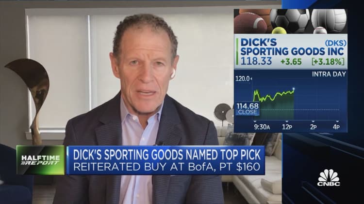 Dick's Sporting Goods named Top Pick at BofA