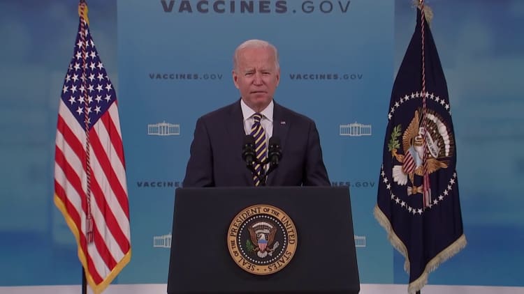 Biden: I'm asking everyone who hasn't been vaccinated, please get vaccinated