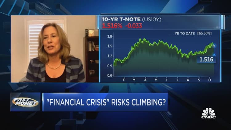 Former top bank regulator Sheila Bair puts financial crisis on watch list, sees asset bubbles