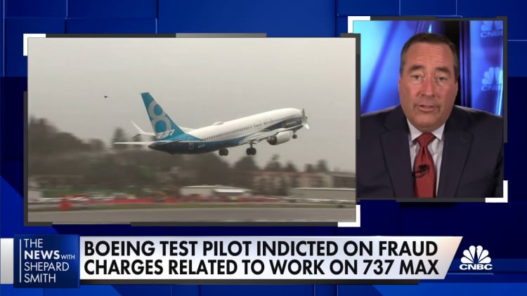 Boeing's former chief technical pilot indicted for lying to regulators about 737 Max