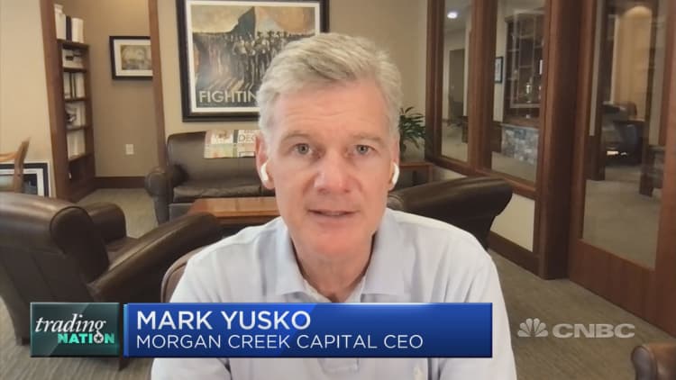 Hedge fund manager Mark Yusko sees bitcoin hitting $250,000 in the next five years