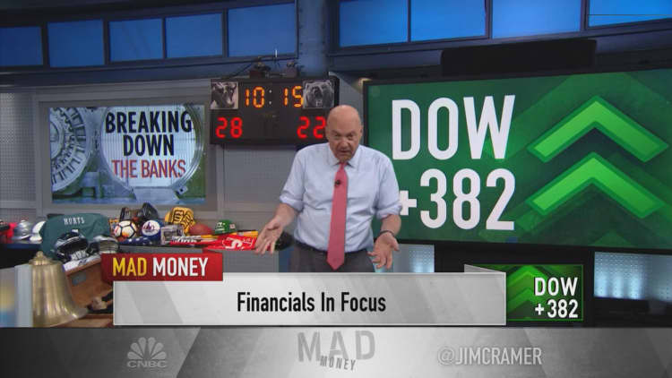 Jim Cramer recaps this week's earnings from major U.S. banks