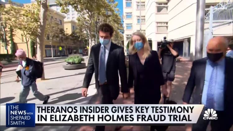 Another Theranos insider testifies against founder Elizabeth Holmes as trial continues