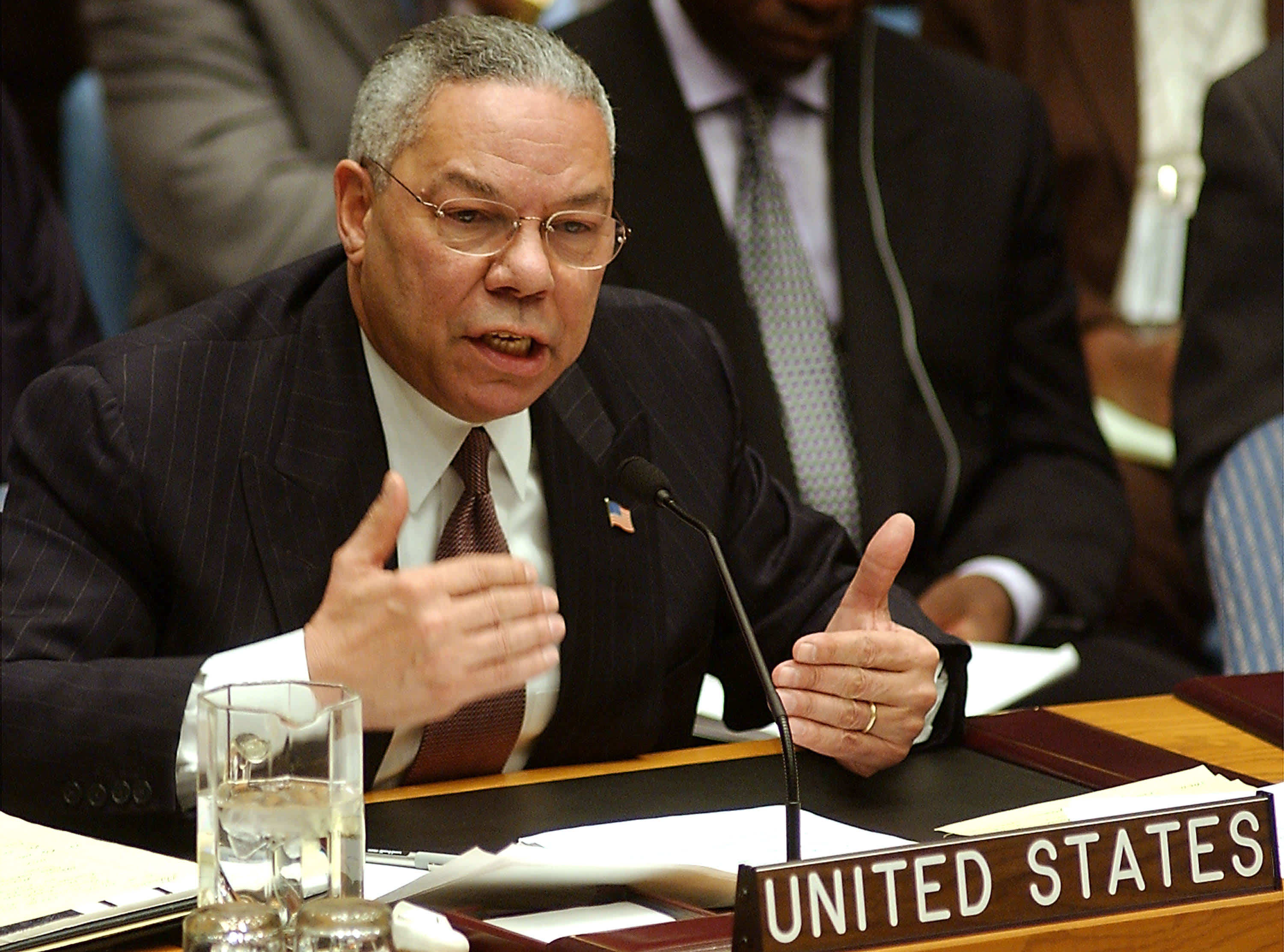 Colin Powell, trailblazing soldier and statesman who made case for Iraq invasion..