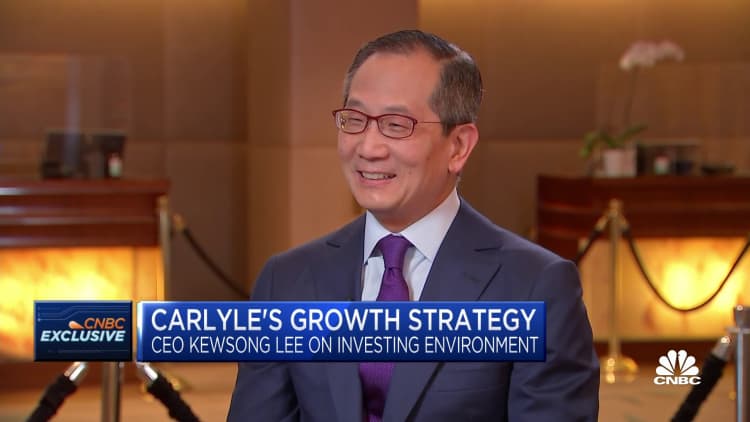 Best returns come from growth stocks, Carlyle Group CEO says