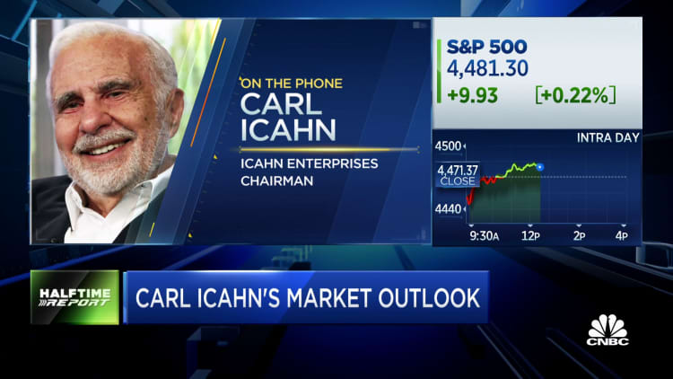 Carl Icahn: There will be a crisis, the way we're going