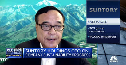 Suntory CEO on sustainability and the supply chain