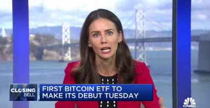 First Bitcoin futures ETF debuts tomorrow