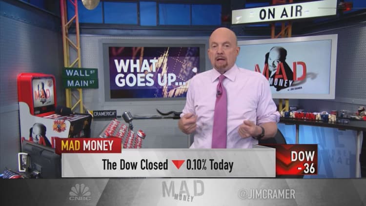 Jim Cramer says the market's 'across-the-board bullishness' last week cannot last forever