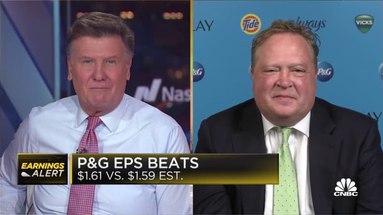 P&G's Jon Moeller on Q1 2022 earnings, China and supply chain chaos