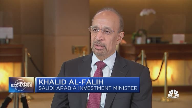 Saudi Investment Minister al-Falih on the global transition to renewables
