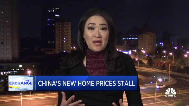 China's new home prices stall, raise more concerns about real estate outlook