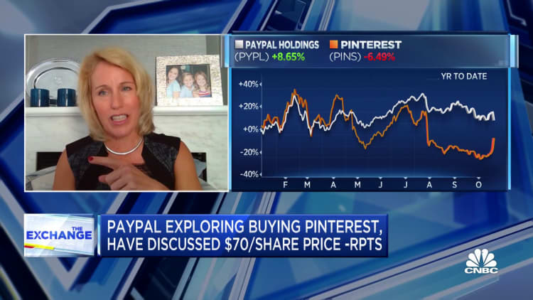 PayPal reportedly considers buying Pinterest