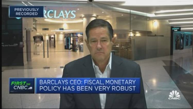 Watch CNBC's full interview with Barclays CEO Jes Staley