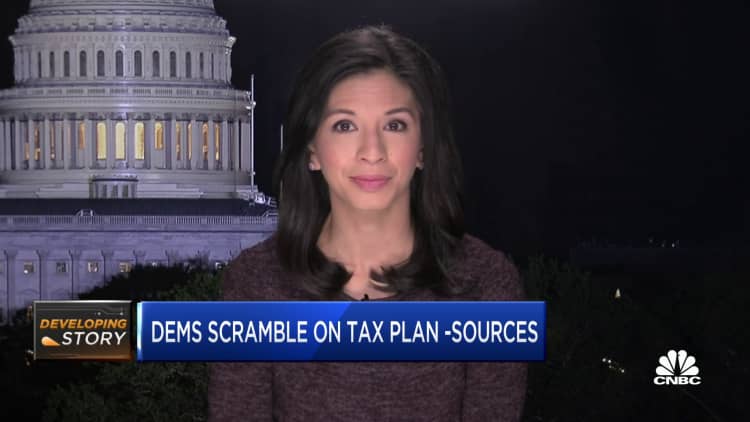 Senate Democrats seek alternatives to raising corporate tax rate