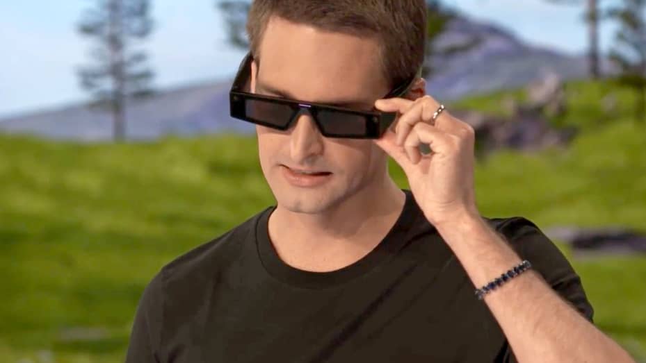 In this screengrab, CEO of Snap Inc. Evan Spiegel takes the stage at the virtual Snap Partner Summit 2021 on May 20, 2021 in Los Angeles.