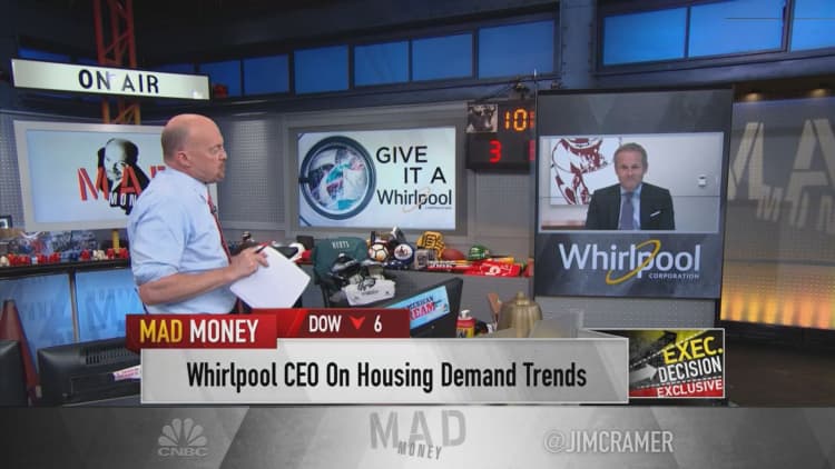 Whirlpool CEO says he's 'starting to get worried' U.S. labor shortage could become structural