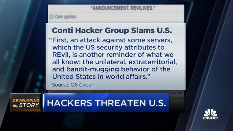 Hacker group upset the U.S. attacked its servers