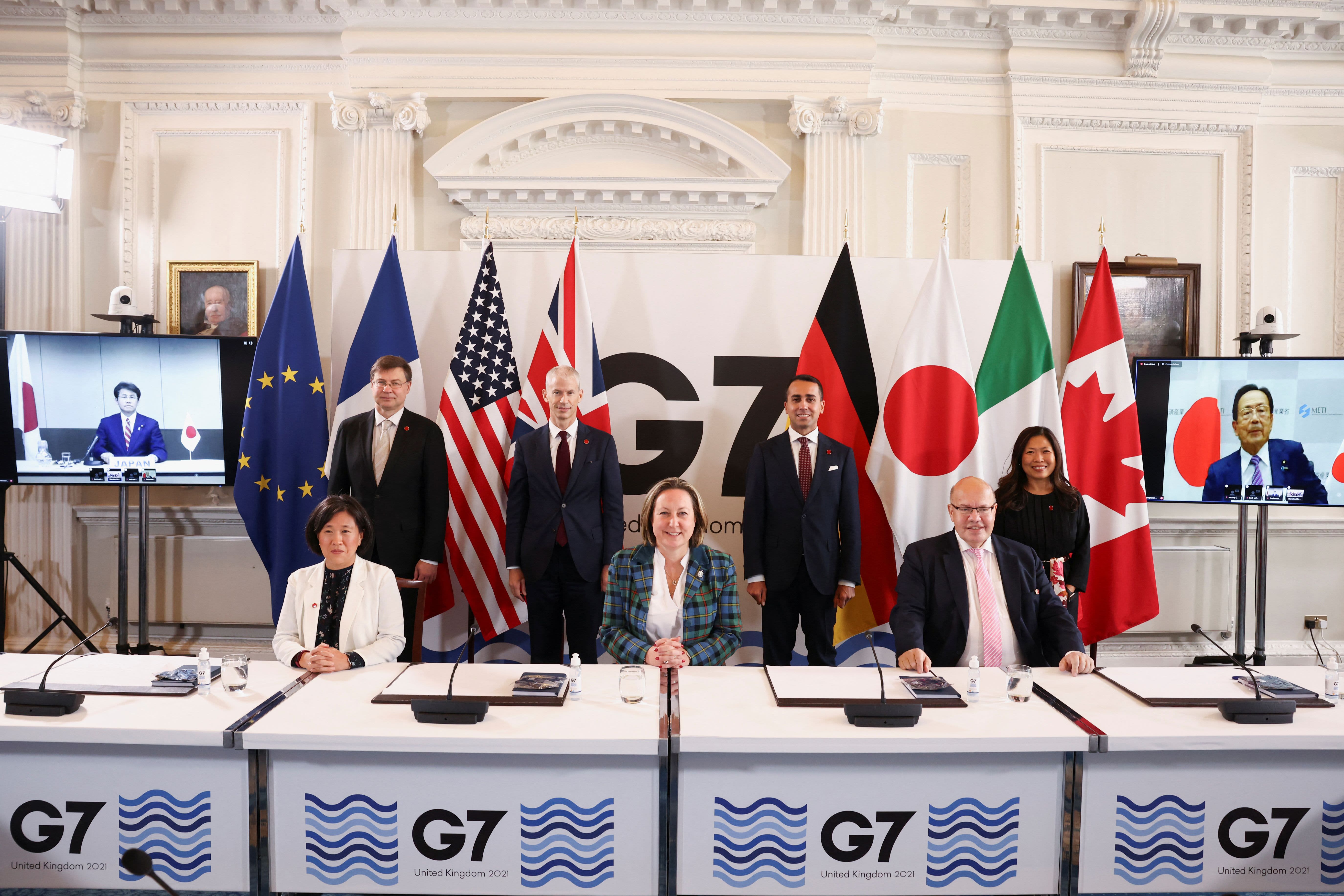 G-7 countries reach breakthrough on digital trade and data