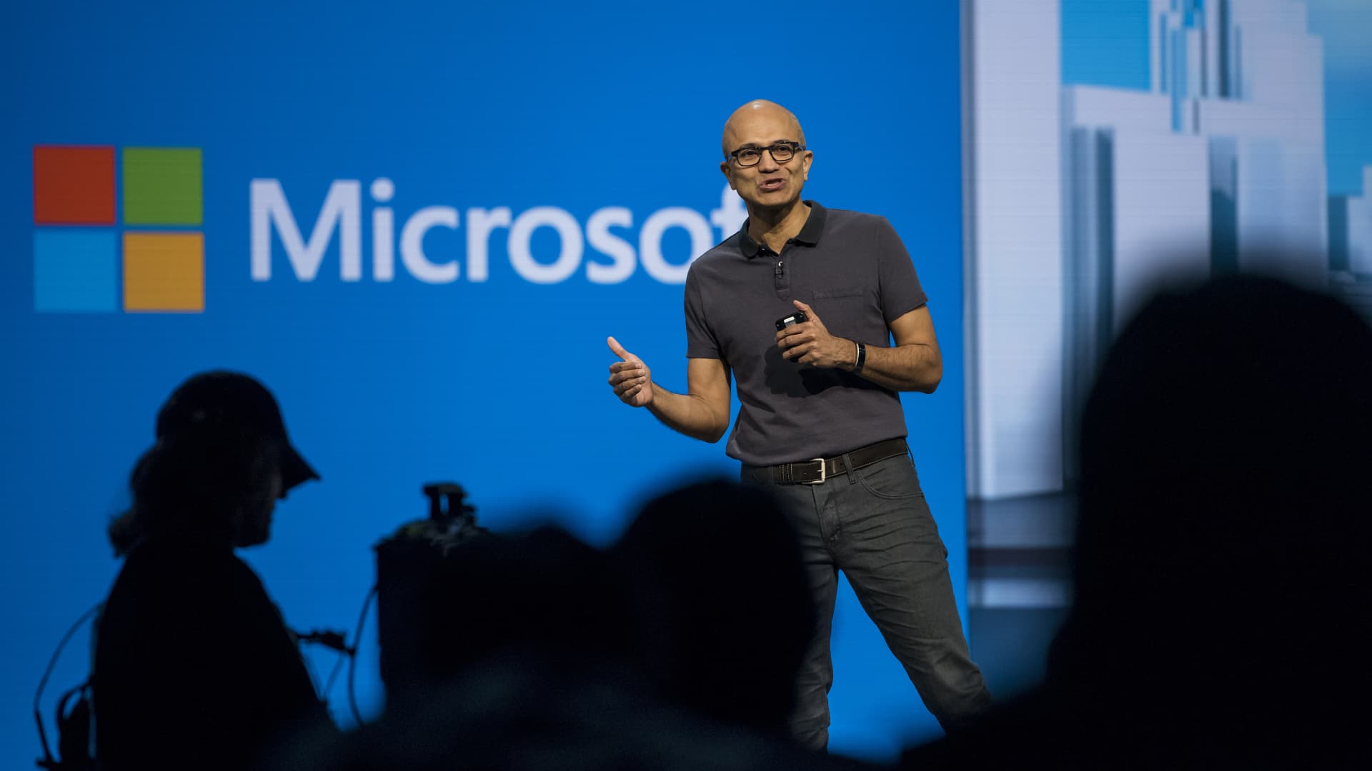 Satya Nadella, chief executive officer of Microsoft Corp.