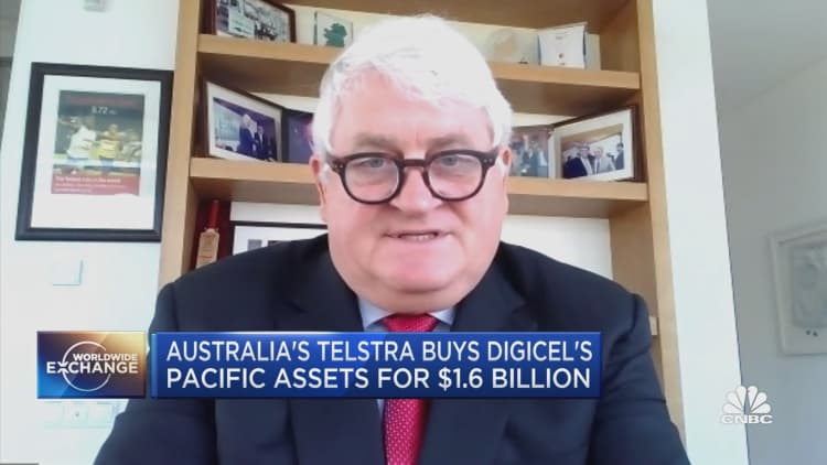 Digicel Chairman Denis O'Brien on the sale of the company's Pacific assets to Australia's Telstra