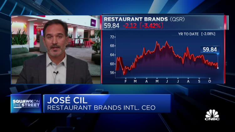 Restaurant Brands International CEO on earnings, labor shortage