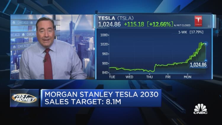 Tesla soars on Hertz deal