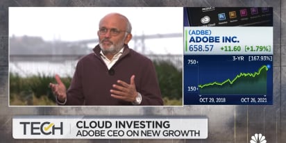 Watch CNBC's full interview with the Adobe CEO on new product releases, growth opportunities
