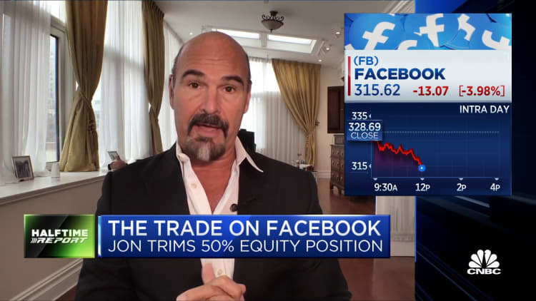 The Facebook trade: Najarian cuts stock position in half