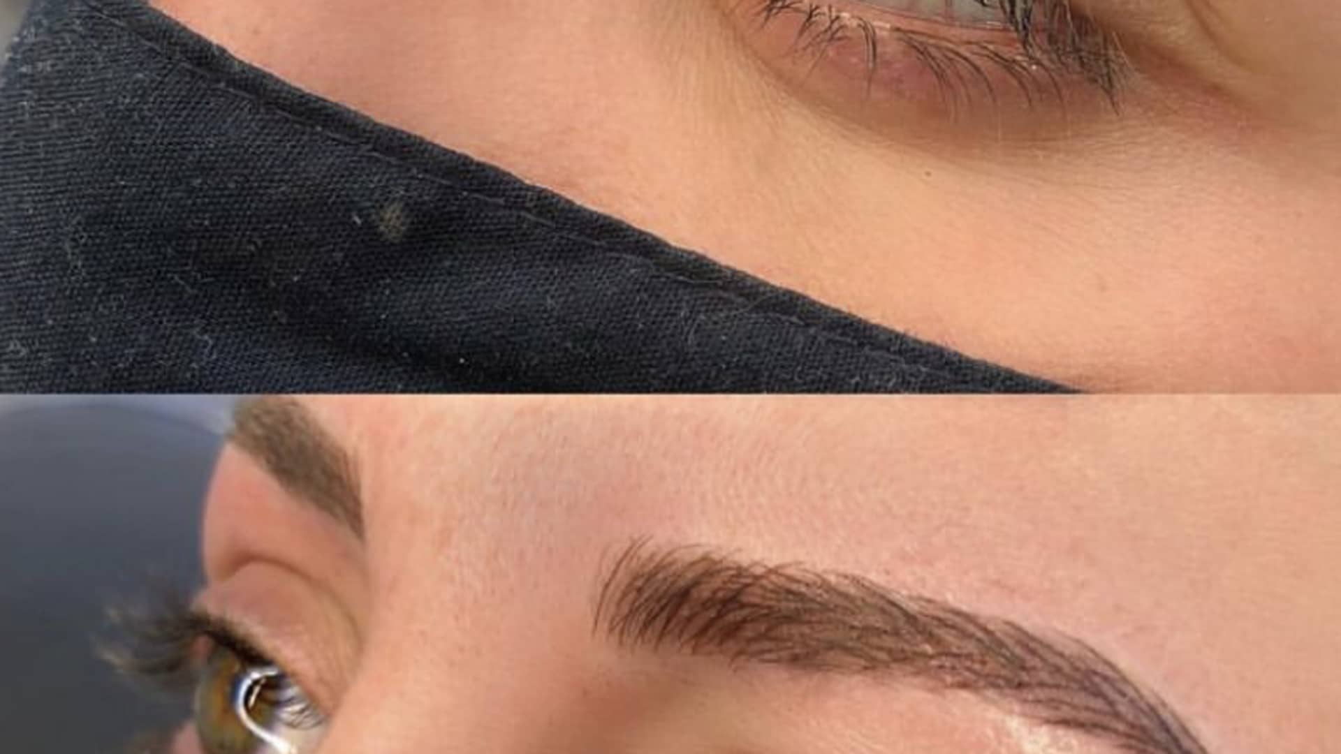 Microblading is a semi-permanent brow-enhancement procedure where small strokes — in the shape of individual hairs — are tattooed in the eyebrow areas.