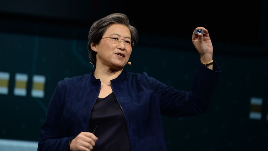 Lisa Su, president and chief executive officer of Advanced Micro Devices Inc. (AMD).