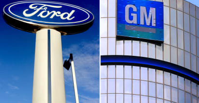 GM, Ford shares fall after UBS downgrades on expectations for weakening demand