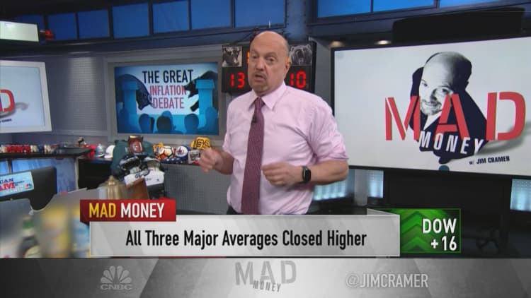 Hyperinflation or deflation? Jim Cramer weighs in