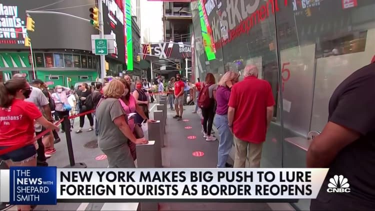 Cities lure travelers as the U.S. prepares to reopen borders to international travelers