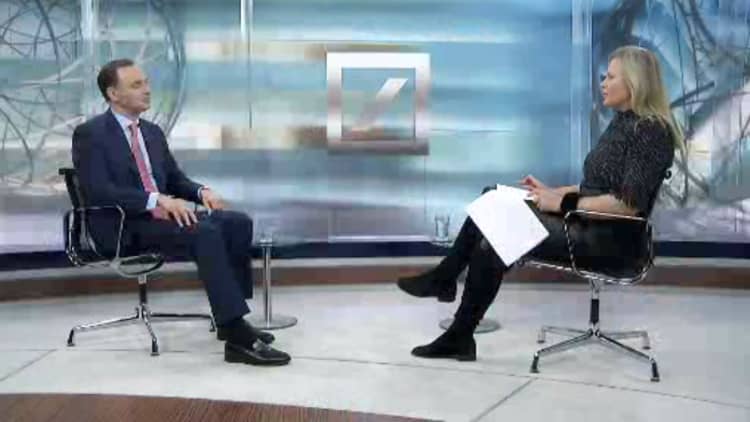 Watch CNBC's full interview with Deutsche Bank CFO James von Moltke