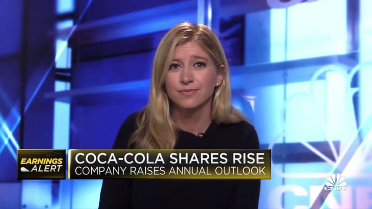 Coca-Cola earnings beat Wall Street's estimates, raises forecast