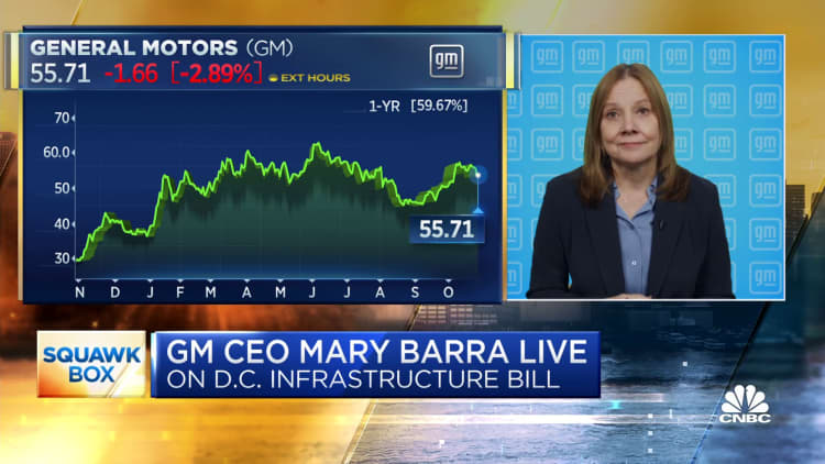 GM tin  'absolutely' drawback  Tesla by 2025, CEO Mary Barra says