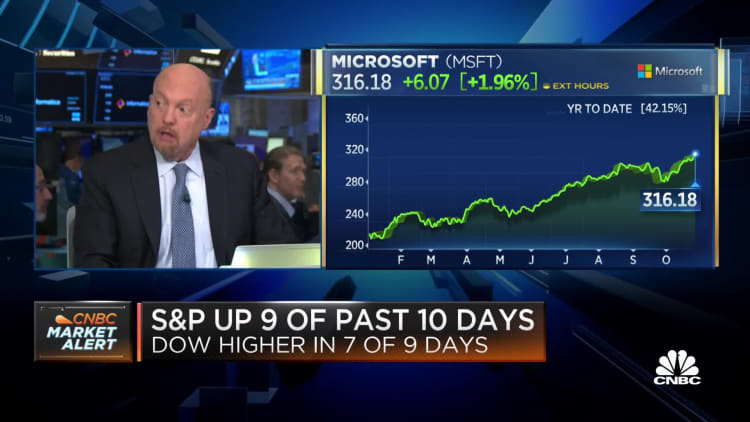 Jim Cramer on why Microsoft had 'the best quarter of the year'