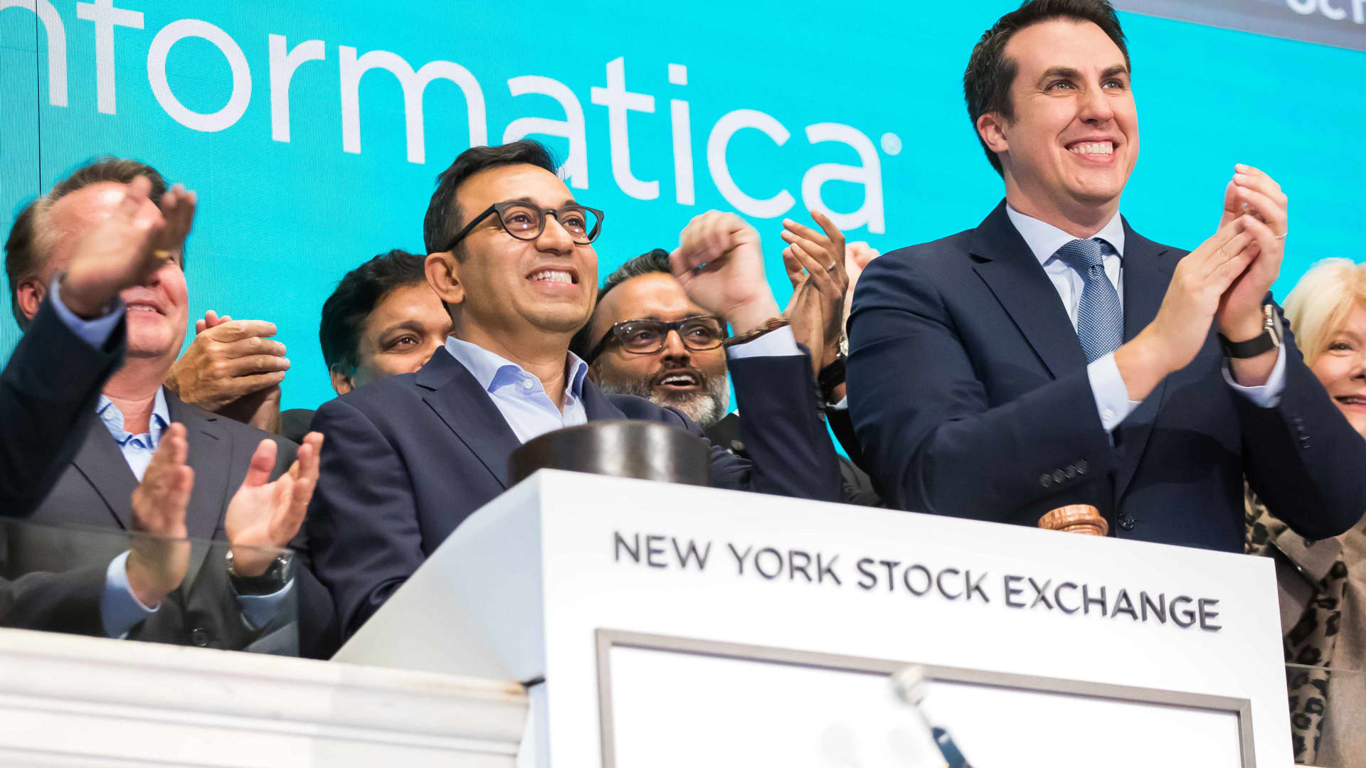 Informatica says it's not for sale, following Salesforce's reported interest in $10 billion deal - CNBC image