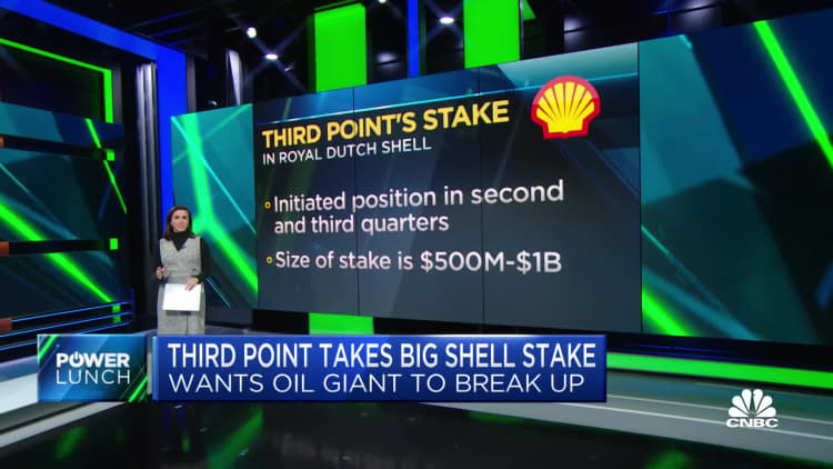 Third Point buys stake in Royal Dutch Shell